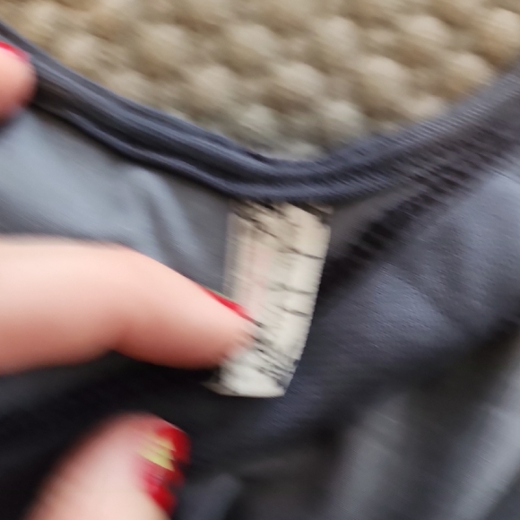 Free people Elegant silver grey velour Maxi Dress - Picture 3 of 4